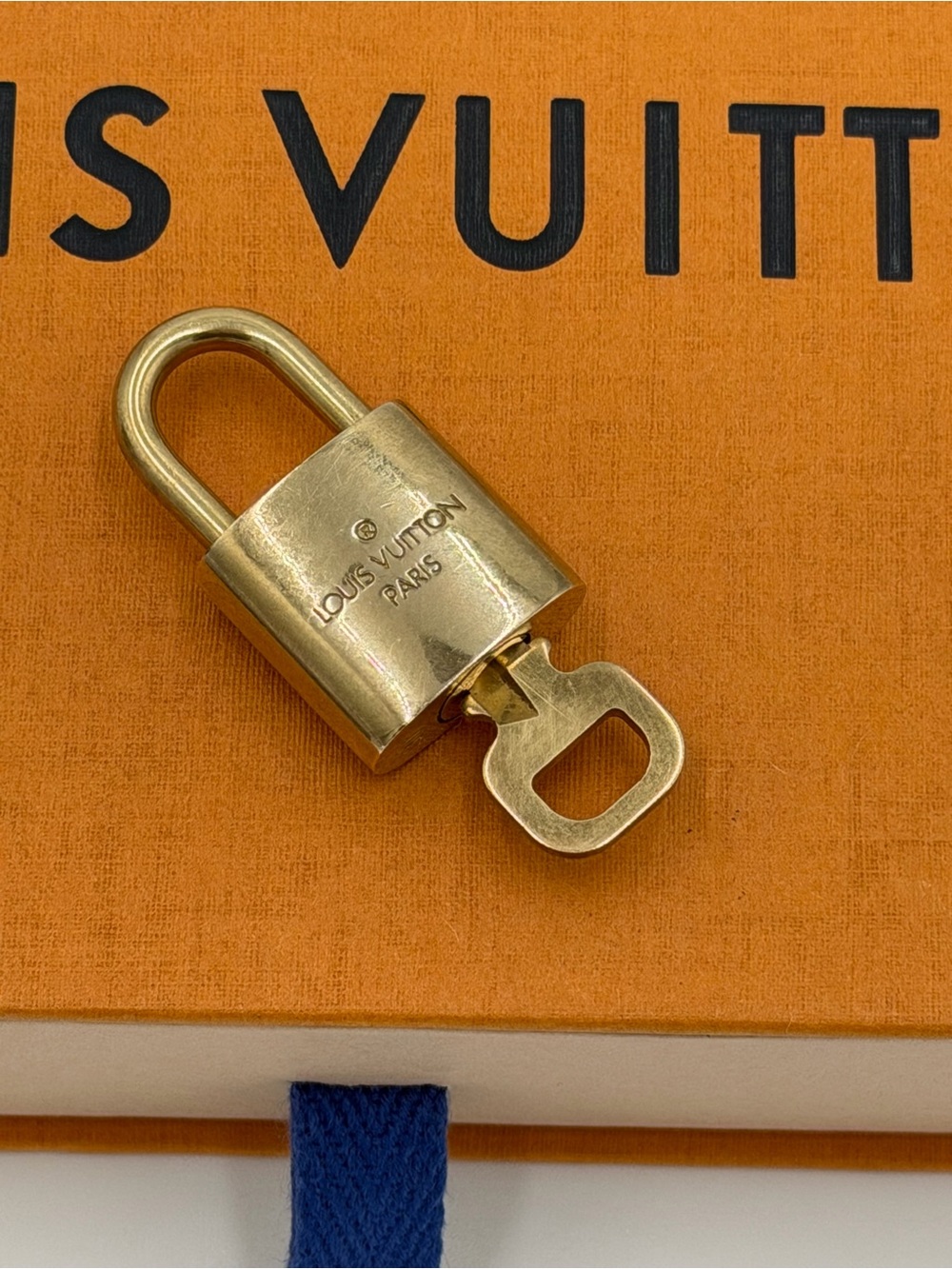 Authentic Louis Vuitton Lock with Key Set #302 - Picture 6 of 7
